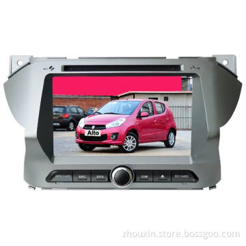 7" HD digital in-dash double din SUZUKI ALTO car audio player with gps,TV,radio, bluetooth, iPOD